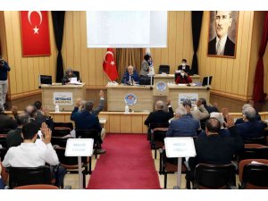 Akdeniz Belediye Meclisi, Gültak başkanlığında toplandı