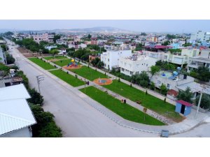 Osmaniye’de yapımı tamamlanan 4 park hizmete açıldı