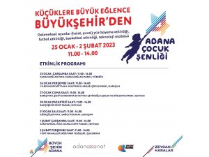 "Adana Çocuk Şenliği" yarın başlıyor