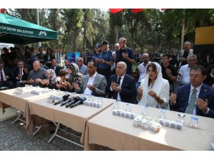 Polisevi şehidi Sedat Gezer, mezarı başında anıldı