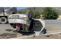 Burdur’da iki otomobil çarpıştı: 4 yaralı