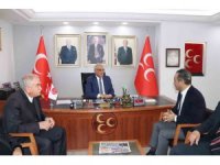 DAİMFED Genel Başkanı Karslıoğlu, MHP İl Başkanı Kanlı’yla inşaat sektörünün sorunlarını konuştu