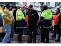 Kuzey Yıldızı Trabzonsporlular Derneği, depremzedeler için yardım kampanyası düzenledi