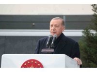 Cumhurbaşkanı Erdoğan: “İnşallah 1 yıl içerisinde kalıcı konutları bitirerek vatandaşlarımıza teslim edeceğiz”