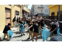 Akdeniz’de çevre temizliği bu kez çocuklarla yapıldı