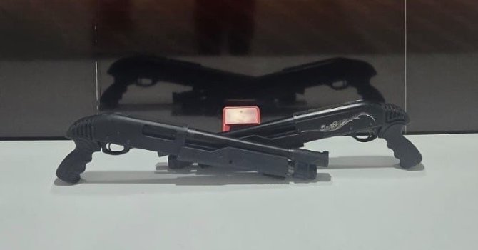 İş yerine pompalı tüfekle saldırıya 2 tutuklama