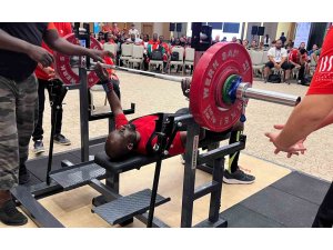 Görme Engelliler Dünya Halter Şampiyonası Mersin’de başladı