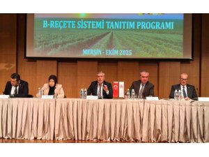 Tarımda dijital dönüşüm: ’B-Reçete’ sistemi Mersin’de tanıtıldı