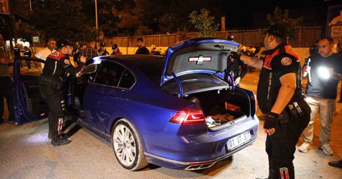 Adana’da Huzur ve Güven uygulaması: 1 milyon 368 bin TL ceza kesildi