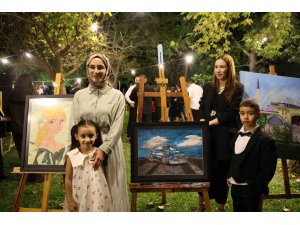 Küçük yeteneklerin, büyük eserleri sergilendi