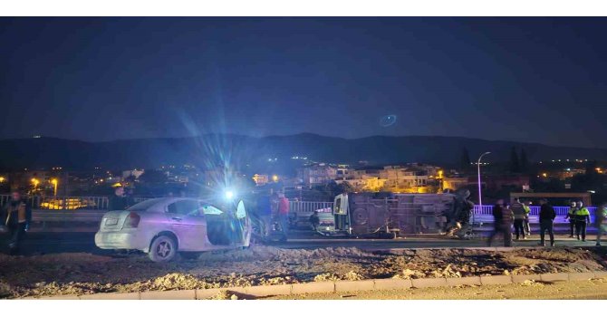 Hatay’da trafik kazası: 11 yaralı