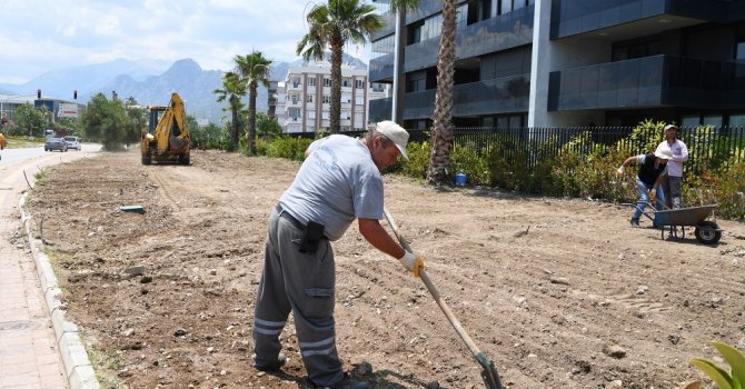Konyaaltı Belediyesi’nden yeni park çalışması
