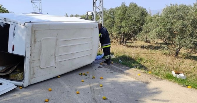 Defne’de trafik kazası: 2 yaralı