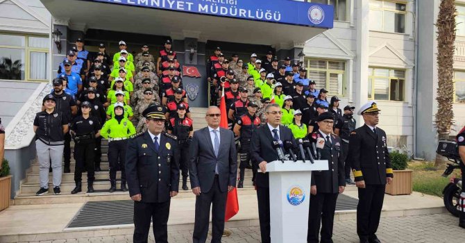 Vali Toros: "Uyuşturucuya karşı en kararlı mücadeleyi veriyoruz"