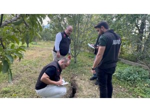 Obrukların oluştuğu, duvarların çatladığı Eğirdir’de AFAD incelemeleri sürüyor