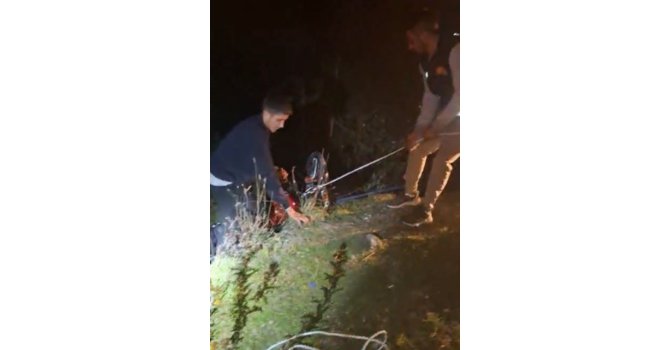 Osmaniye’de kontrolü kaybeden motosiklet sürücüsü uçuruma yuvarlandı