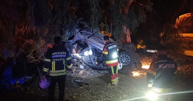 Otomobil takla attı: 1 ölü 3 yaralı