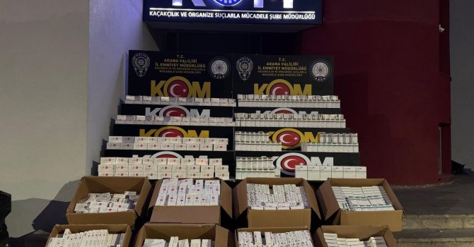 Adana’da kaçak ilaç operasyonu