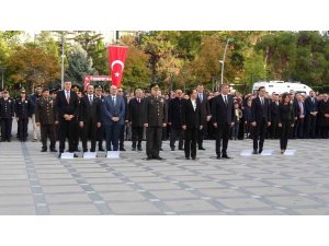 Atatürk, ölümünün 87’nci yılında Burdur’da törenle anıldı