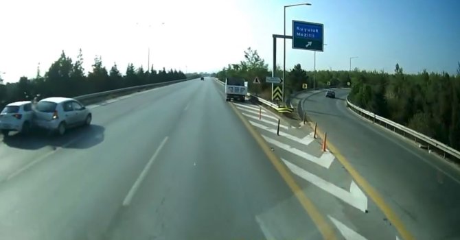 Otobanda facia kıl payı atlatıldı