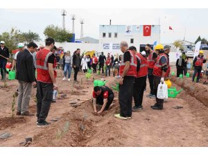 Osmaniye’de 11 Kasım Milli Ağaçlandırma Günü’nde fidanlar toprakla buluştu