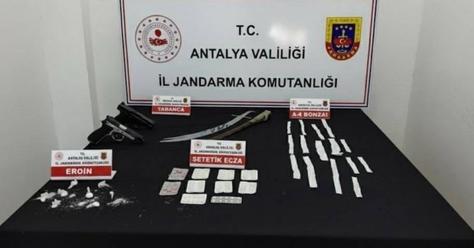 Kepez’de uyuşturucu madde ele geçirildi