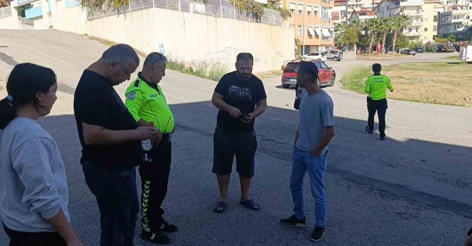 Trafik kazasında 9 aylık bebek hastaneye kaldırıldı