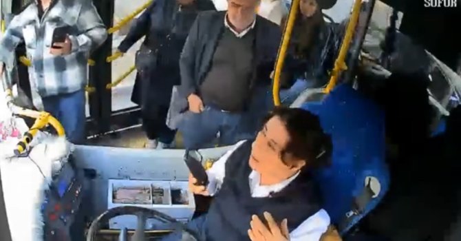 Isparta’da yol verme tartışması, kadın halk otobüsü şoförüne kâbus yaşattı