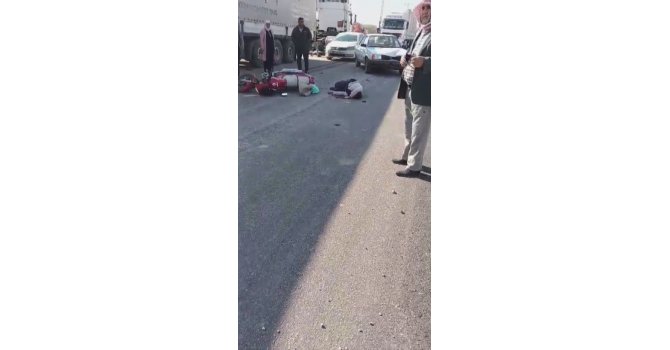 Hatay’da otomobille, motosiklet çarpıştı: 2 yaralı