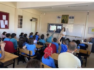 Gazipaşa’da öğrencilere su tasarrufu ve gıda güvenliği eğitimi