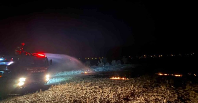Bucak’taki arazi yangını söndürüldü