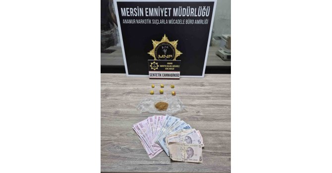 Anamur’da uyuşturucu taciri yakalandı