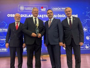 Mersin OSB’ye ’En çok katkı veren OSB’ ödülü