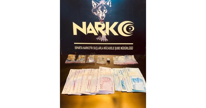 Isparta’da satışa hazır esrar ele geçirildi