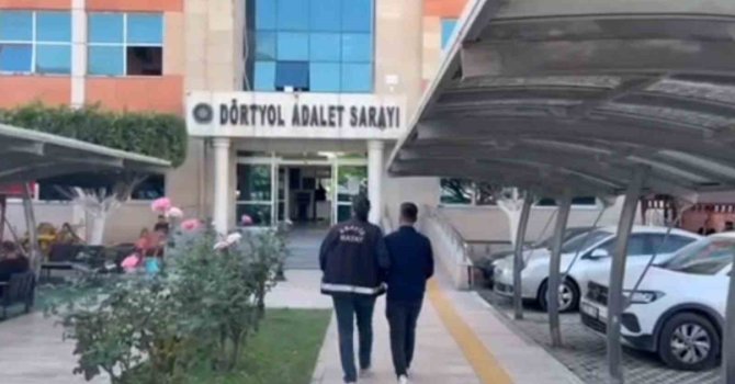 Dörtyol’da yağma ve silahla tehdit şüphelisi tutuklandı