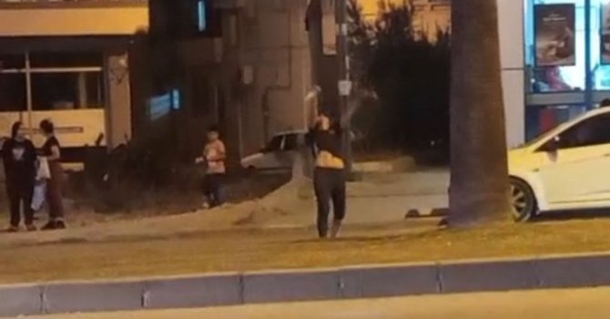 Uyuşturucu kullandığı öne sürülen genç kızın hareketleri şaşırttı