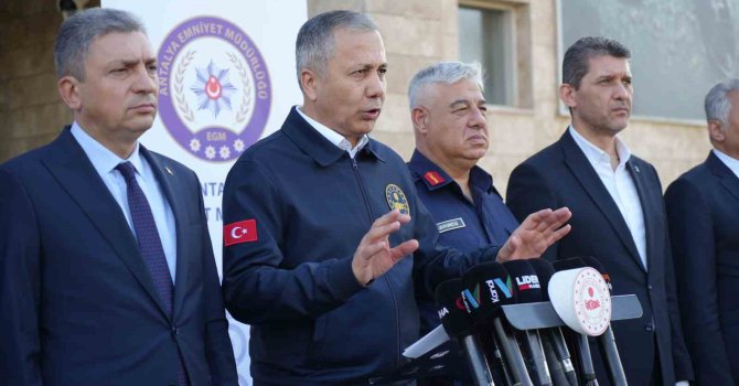 İçişleri Bakanı Ali Yerlikaya: "Uyuşturucuya savaş açtık, operasyonlarımızla onlara nefes aldırmayacağız"