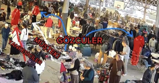 Osmaniye’de pazarda yankesicilik yapan 5 şüpheli, gizli bölmeli araçla yakalandı