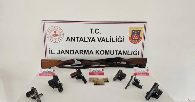 Jandarmadan silah kaçakçılığı operasyonu