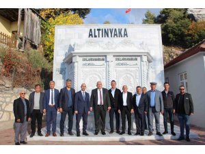 Kumluca’da hayırseverin yaptırdığı çeşme hizmete açıldı