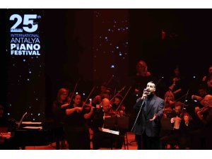 25. Uluslarararası Antalya Piyano Festivali konserle başladı