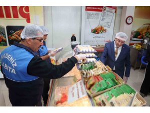 Mersin’de yemek imalatı yapan işletmeler denetlendi