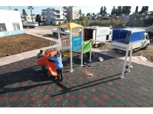 Akdeniz’de bir park daha yenilendi