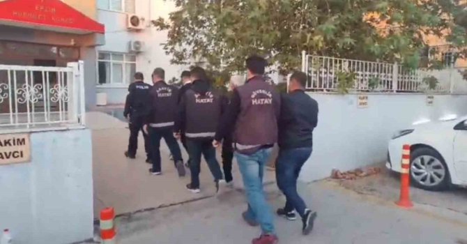 Erzin’de hapis cezası ile aranan 4 kişi tutuklandı