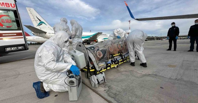 Antalya Havalimanı’nda uluslararası salgın senaryolu "Acil Durum Tatbikatı"