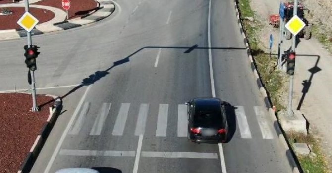 Burdur’da polisten trafik denetimi