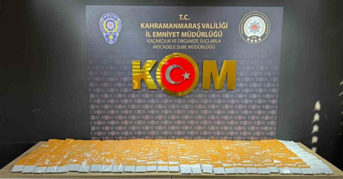 Kahramanmaraş’ta kaçakçılık operasyonları: 4 gözaltı