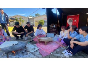 Aksu’da ders zili Yörük Çadırında çaldı