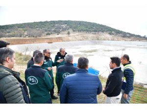 Eğirdir Gölü’nde yürütülen projeler yerinde incelendi