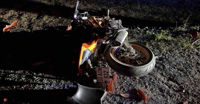 Otomobille çarpışan motosikletin sürücüsü ağır yaralandı